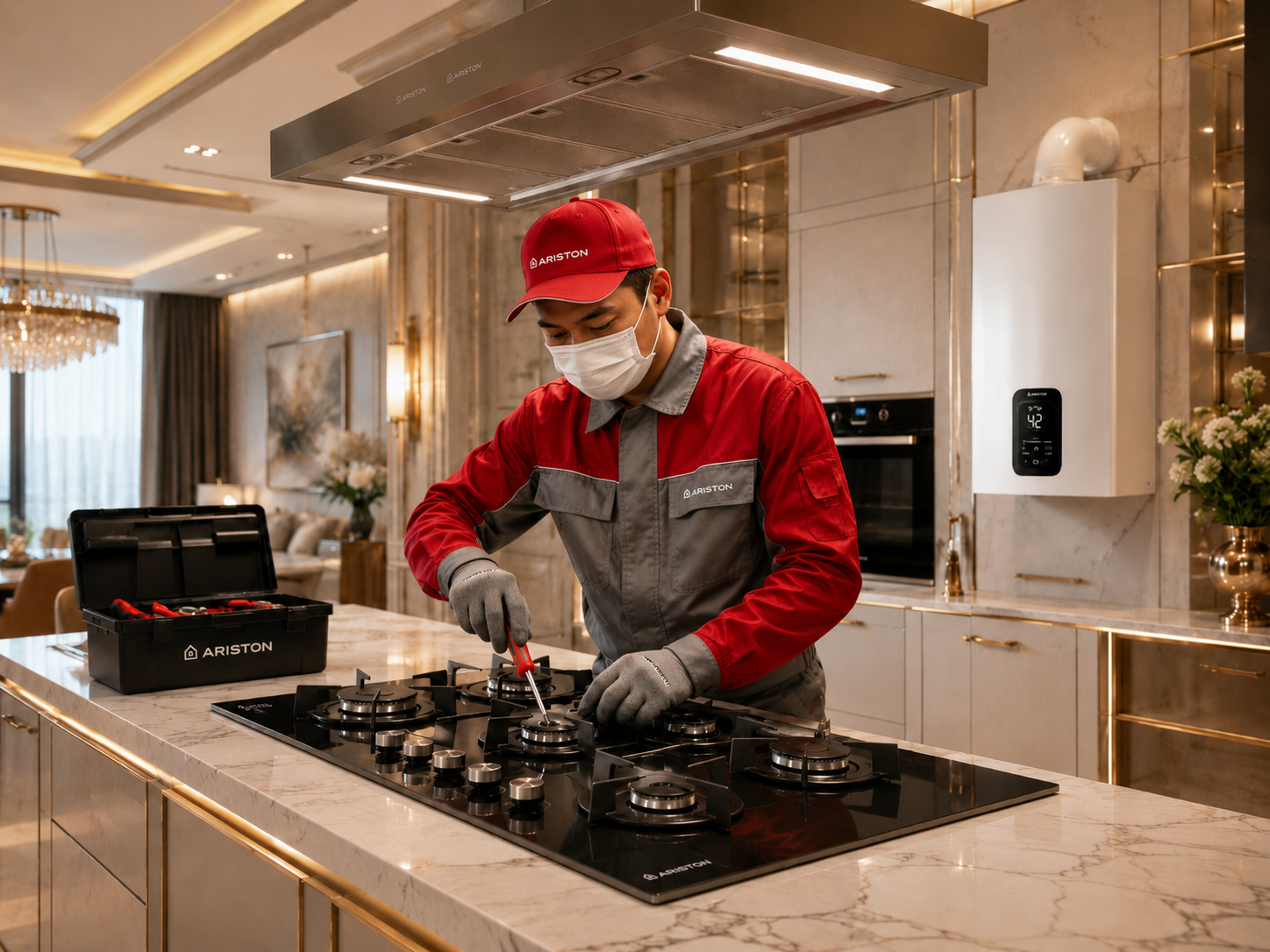 Service Kompor dan Water Heater